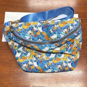 Donald Duck Printed Blue Fanny Pack